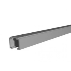 Rail aluminium pour coulissant suspendue 80-120 Kg 0500 10 - KOBLENZ