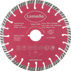 Lame de scie pour tronçonneuse TANGA diamètre 180 mm DIAMANT - LAMELLO