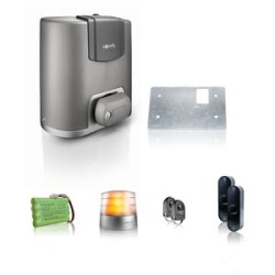 Motorisation de portail coulissant ELIXIO 3S M IO pack confort - SOMFY