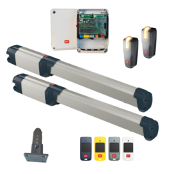 Kit de motorisation 24V portail battant PHOBOS VELOCE BT 35 - BFT AUTOMATISMES