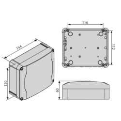 Récepteur CLONIX 2E 12/24 - BFT AUTOMATISMES