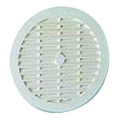 Grille de ventilation à encastrer ronde Ø123 mm avec moustiquaire BC110 - NICOLL