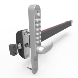 Serrure à code mécanique adaptable anti-panique KEYLEX PROFIL - LOKOD