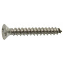 Vis tôle tête fraisée inviolable SNAKE EYES inox A2 - ACTON