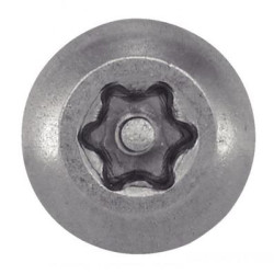 Vis tôle tête bombée inviolable TORX inox A2 - ACTON