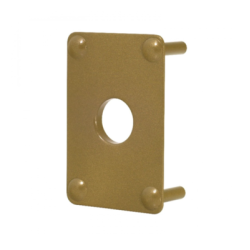 Contre-plaque verrou bronze - POLLUX