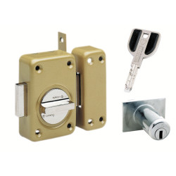 Verrou monopoint à bouton V136 RADIALIS - VACHETTE