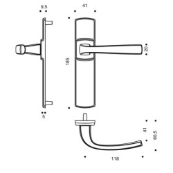 Ensemble sur plaque EA165 MUZE - VACHETTE