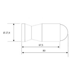 Butoir de plinthe bois - CIVIC INDUSTRIE