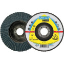 Disque abrasif à lamelles bombé diamètre 125 mm SMT 624 SUPRA - KLINGSPOR