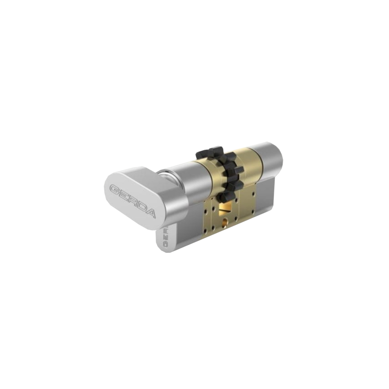 Cylindre européen à bouton modulaire à roue dentée Gerda EXXO SMART - TEDEE