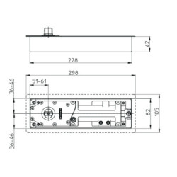 Pivot de sol TS 500 NV - GEZE