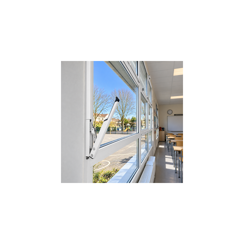 Ferme-imposte OL90N blanc RAL 9010 - GEZE