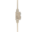 Serrure applique 3 points verticale profil rond SURF - JPM