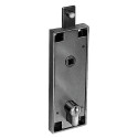 Serrure applique monopoint verticale à fouillot porte de garage basculante 6561 - PREFER