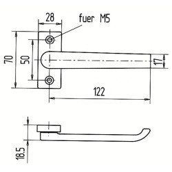 Béquille simple saillie réduite - WSS