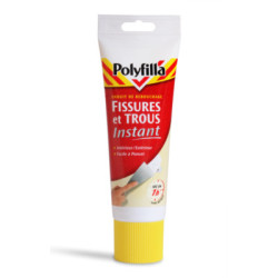 Enduit de rebouchage trous et fissures INSTANT - POLYFILLA