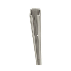 Rail aluminium pour coulissant suspendue 80-120 Kg 0500 10 - KOBLENZ