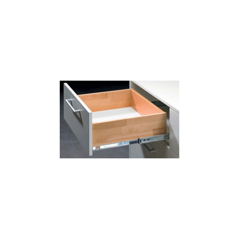 Coulisse sortie totale pour un montage couvrant silent system KA 4532 AM - HETTICH