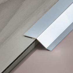 Barre de seuil 930 mm adhésive 2 niveaux PRESTO inox - DINAC