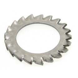 Rondelle éventail denture extérieure inox A2 - ACTON