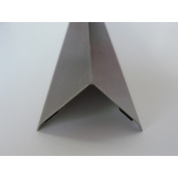 Cornière inox d'angle adhésive à ailes égales - KOUPTOL