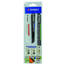 Lot de 5 lames de scie sabre - TIVOLY