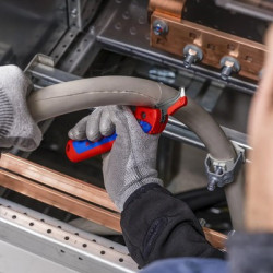 Couteau à dénuder avec sabot de guidage - KNIPEX