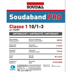 Joint mousse imprégnée SOUDABAND PRO classe 1 - SOUDAL