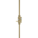 Serrure applique 3 points verticale à tirage profil rond VEGA - JPM