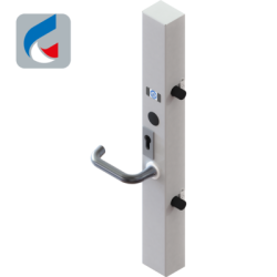 Kit serrure électrique applique 2 points E-BR SERSYS - CDVI