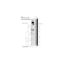 Kit serrure électrique applique 4 points E-LOCK SERSYS - CDVI