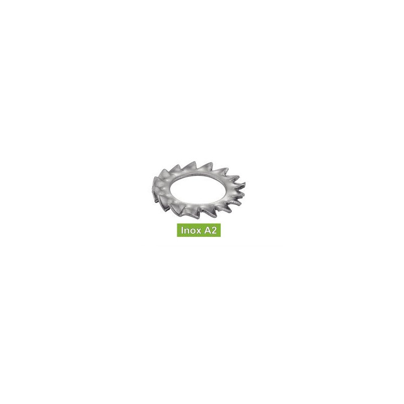 Rondelle éventail inox A2 AZ - ACTON