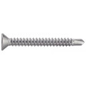 Vis autoperceuse tête fraisée 6 lobes inox A2 - ACTON