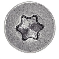 Vis autoperceuse tête fraisée 6 lobes inox A2 - ACTON