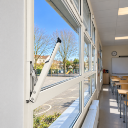 Ferme-imposte OL90N blanc RAL 9016 - GEZE