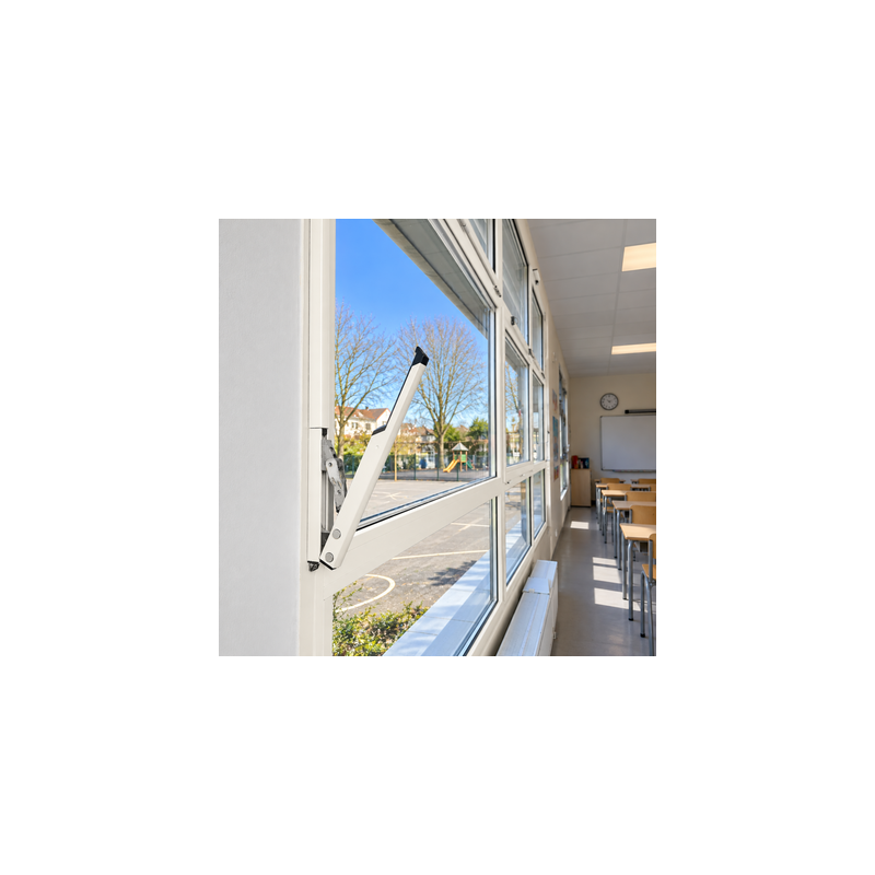 Ferme-imposte OL90N blanc RAL 9016 - GEZE