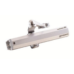 Ferme-porte GR 010 bras compas force 2 à 5 argent - GROOM