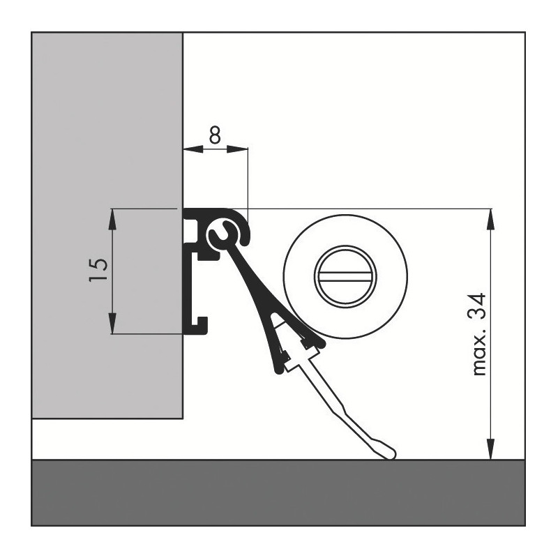 Plinthe automatique PORT-O-MAT 2 - ELLEN