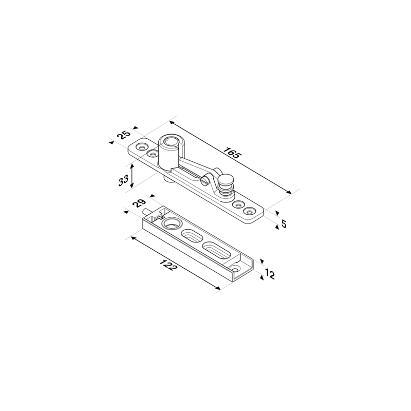 Pentures supérieures JANUS LINTEAU / B TWIST - SEVAX