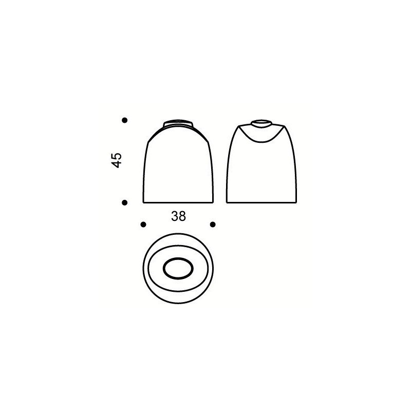Butoir de sol DUNE 3845 - VACHETTE ASSA ABLOY
