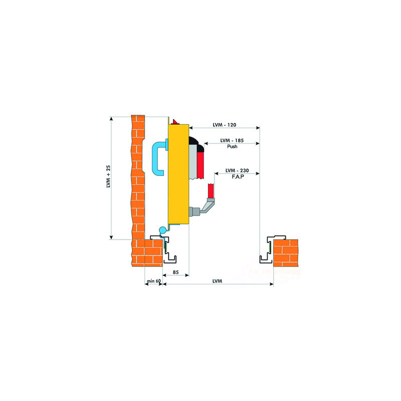 Porte coupe-feu NEW IDRA EI2 60 & EI2 120 - DIERRE