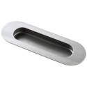 Poignée de meuble cuvette ovale inox - DESIGN MAT