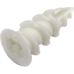 Chevilles à visser nylon sans vis PLAK - ING FIXATIONS