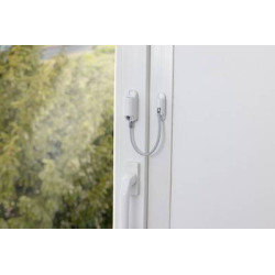 Entrebâilleur de fenêtre souple STYL'AIR blanc - SOCONA
