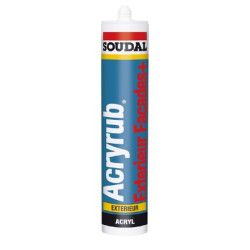 Mastic extérieur façades 310 ml ACRYRUB - SOUDAL