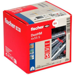 Boîte de 25 chevilles DUOHM S PZ - FISCHER