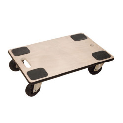 Plateau bois à roulettes PRATIC BOY BOIS - GUITEL HERVIEU