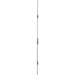 Serrure à encastrer 3 points pêne rectiligne têtière plate EA85 mm MULTIBLINDO - ISEO