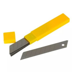 Etui de 10 lames pour cutter à molette - DENUZIERE